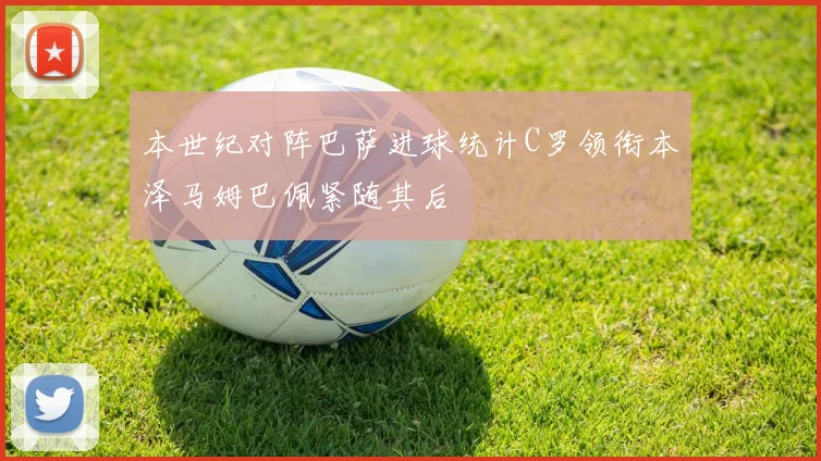 本世纪对阵巴萨进球统计C罗领衔本泽马姆巴佩紧随其后